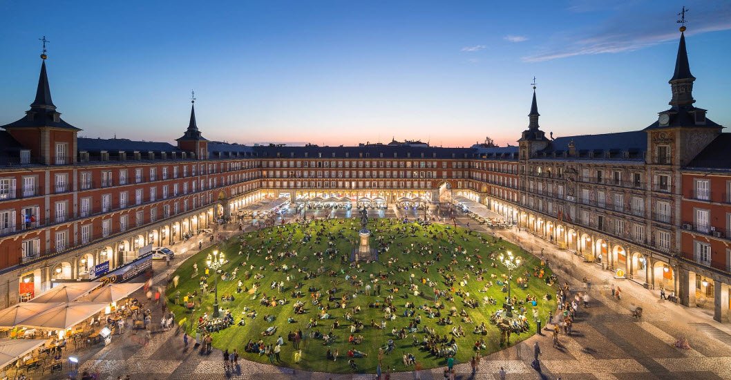 Plaza Mayor, Madrid, Madrid, Spain